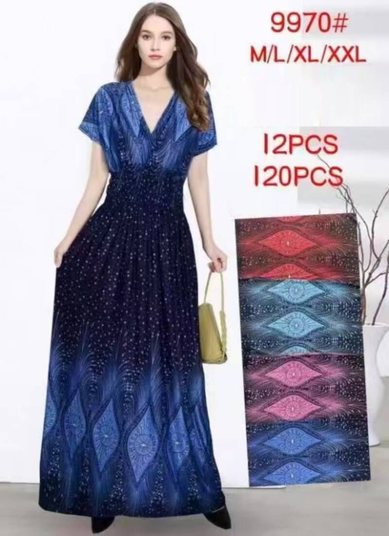 Sukienki damskie Roz M/L-XL/2XL, Mix Kolor Paczka 12 szt